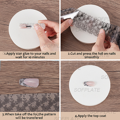 10 Rolls PET Nail Art Stickers MRMJ-SP0001-47C-1