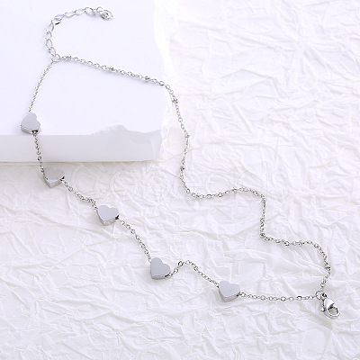 Stainless Steel Double Layer Bracelets WA9104-1