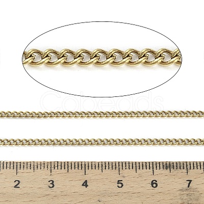 316L Surgical Stainless Steel Curb Chains CHS-H115-02A-G-1
