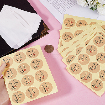 120Pcs Flat Translucent Glassine Waxed Paper Treat Bags Cookie Bags STIC-CP0001-11D-1