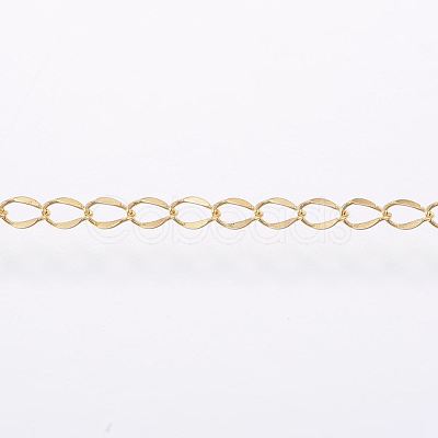3.28 Feet Handmade Ion Plating(IP) 304 Stainless Steel Curb Chains X-STAS-G038-11A-1