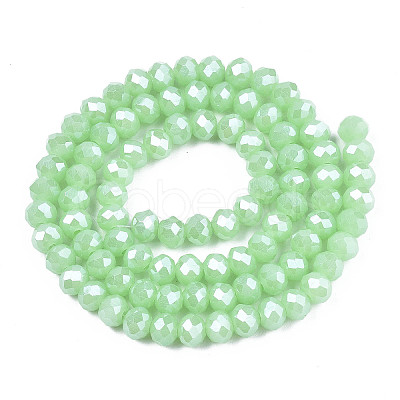 Electroplate Glass Beads Strands EGLA-A034-J2mm-A05-1