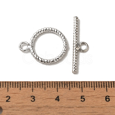 Brass Toggle Clasps LS-KK-E265-N-NR-1