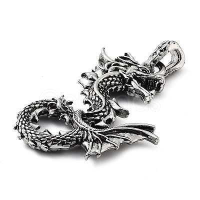 Tibetan Style Alloy Pendants TIBE-L012-039AS-03-1
