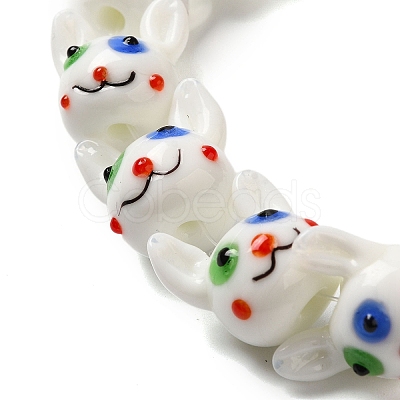 Handmade Lampwork Beads Strands LAMP-Z010-01-1