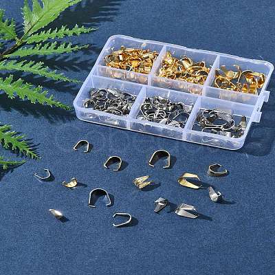 201 Stainless Steel Snap on Bails STAS-FS0001-68-1