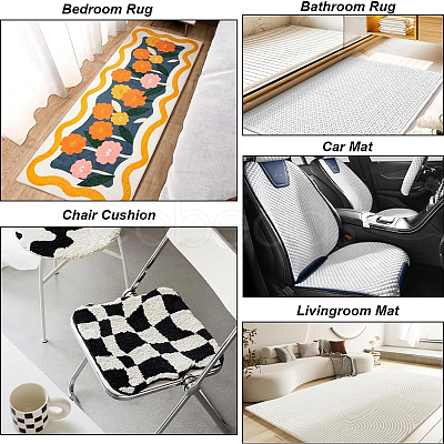 Square Polycotton Anti-Skid Fabrics DIY-WH20081-070E-1
