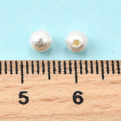 Electroplate Shell Pearl Beads BSHE-K016-4mm-1