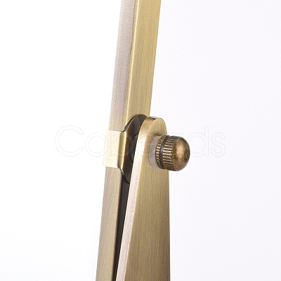 Rotatable Iron Makeup Mirror MJEW-E004-01-1