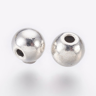 Tibetan Style Alloy Beads X-TIBEB-A123175-AS-FF-1