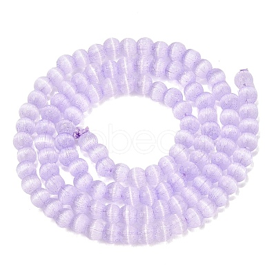 Glass Imitation Cat Eye Beads Strands GLAA-N075-01A-04-1
