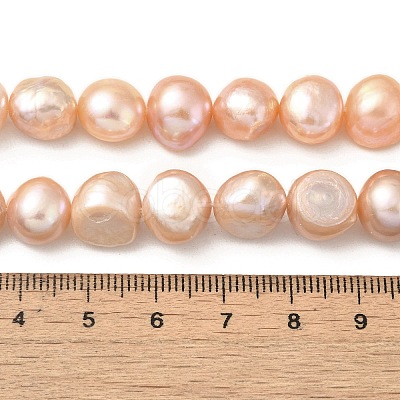 Natural Cultured Freshwater Pearl Beads Strands PEAR-A006-13E-X-1