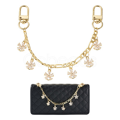 Brass Figaro Chains Bag Strap AJEW-TAC00040-1