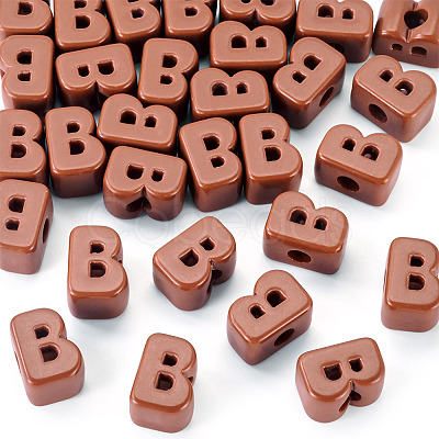 Opaque Acrylic European Beads LS-OACR-TAC0019-006B-1