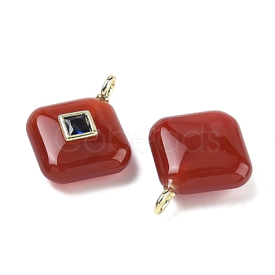 Natural Carnelian Pendants G-K372-05G-10-1