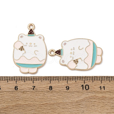 Alloy Enamel Pendants STAS-I354-02KCG-01-1