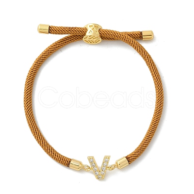 Adjustable Nylon Cord Bracelets BJEW-C096-01G-22-1