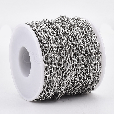 Tarnish Resistant 304 Stainless Steel Cable Chains STAS-R100-16-1