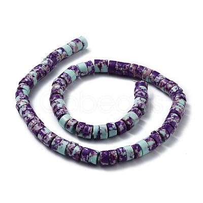 Synthetic Imperial Jasper Beads Strands G-Z015-01B-1