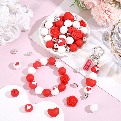 Valentine's Day Beads Findings Kits DIY-PA0001-79-1