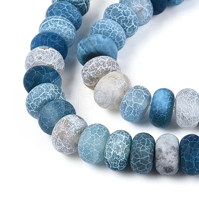 Natural Weathered Agate Beads Strands G-N357-13A-01-1