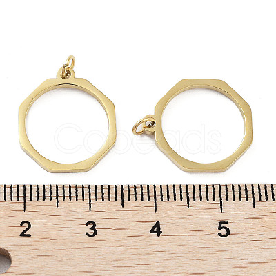 Ion Plating(IP) 304 Stainless Steel Pendants STAS-G324-01H-G-1