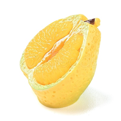 Opaque Resin Imitation Fruit Cabochons RE-CBA068D-03B-02-1