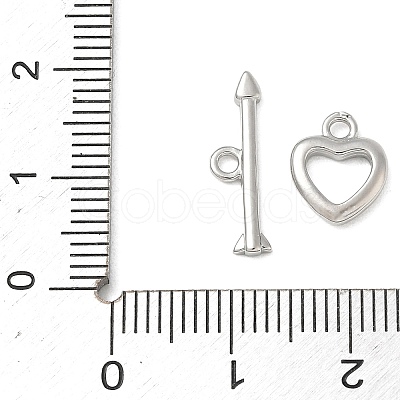 Brass Toggle Clasps KK-CBAFC6C-07C-P-1