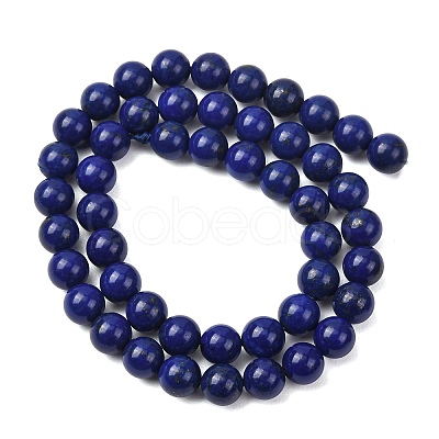Natural Lapis Lazuli Beads Strands GG-CBA59DD-C03-8mm-1