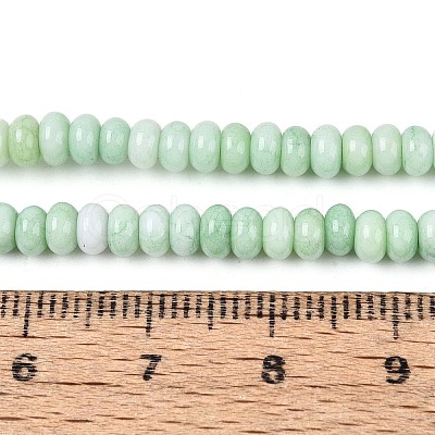 Ombre Effect Dyed Glass Beads Strands GLAA-T030-07A-06-1