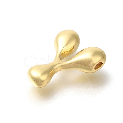 Rack Plating Brass Beads KK-S051-01G-Y-1