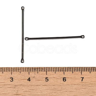 304 Stainless Steel Connector Charms STAS-Q323-04G-B-1