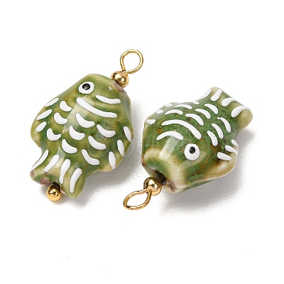 Handmade Porcelain Pendants PR-CBAC347-04D-1