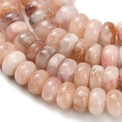 Natural Pink Morganite Beads Strands G-H335-P01-8mm-1