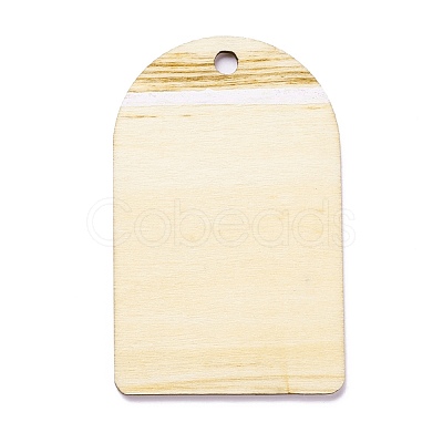 Ramadan Theme Wood Pendants WOOD-C011-06B-1