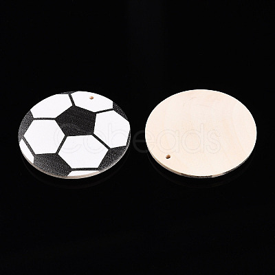 Printing Wood Pendants WOOD-N016-52E-1