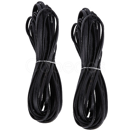 Flat Leather Jewelry Cord WL-GF0001-06D-01-1