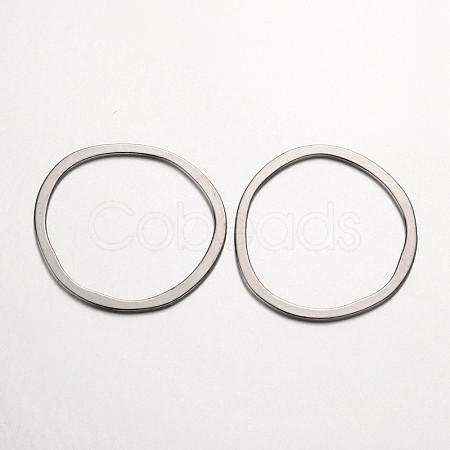 Tibetan Style Alloy Linking Rings TIBEB-EA13479Y-B-FF-1