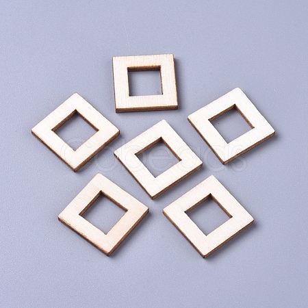 Poplar Wood Linking Rings WOOD-D021-04A-1