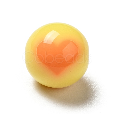 Two Tone Opaque Acrylic Beads LS-SACR-K003-03A-1