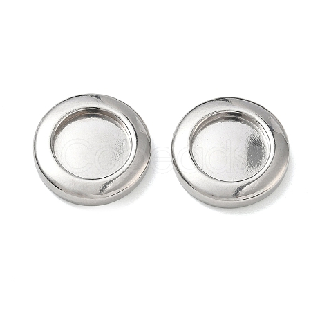 304 Stainless Steel Cabochon Settings SA-CBAE5AC-07P-1