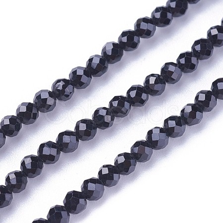 Natural Spinel Beads Strands G-F619-14-3mm-1