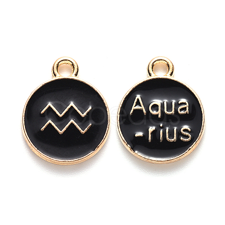 Alloy Enamel Pendants LS-X-ENAM-S124-01A-08J-1