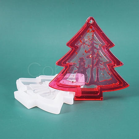 Christmas Tree Silicone Molds DIY-K017-16-1