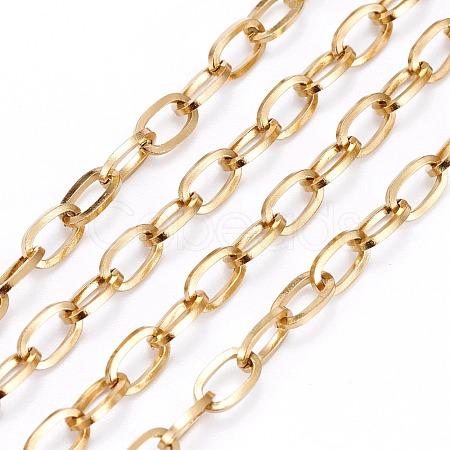 Ion Plating(IP) 304 Stainless Steel Cable Chains CHS-H007-32G-1
