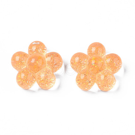 Translucent Acrylic Cabochons TACR-N006-04D-1