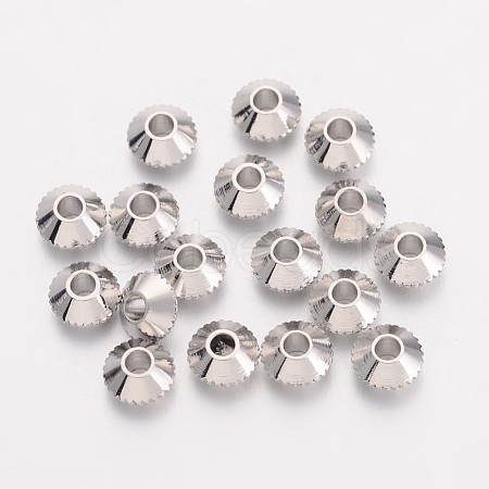 Brass Spacer Beads EC008-1