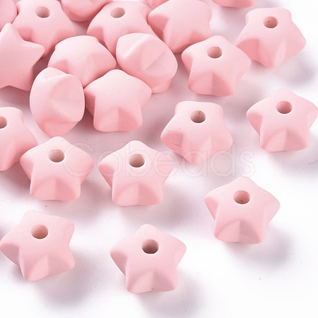 Acrylic Beads OACR-S039-01-26-1