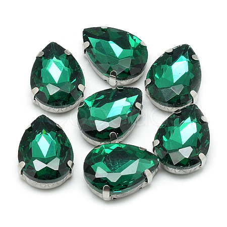 Sew on Rhinestone RGLA-T035-10x14mm-16-1