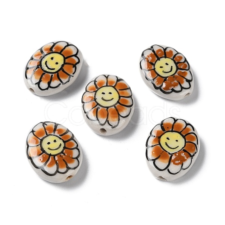 Handmade Porcelain Beads PORC-G011-04A-1